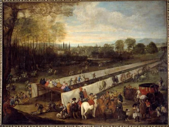 Die Jagd von Tabladillo in Aranjuez