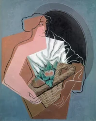 Die Frau mit dem Korb