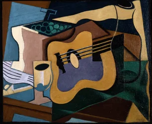 Stillleben mit Gitarre, Oktober-November 1920