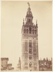 Oberer Teil der Giralda, Sevilla