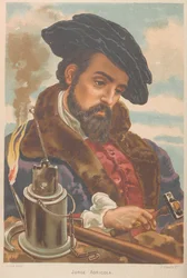 Georgius Agricola. Aus: La ciencia y sus hombres, 1879