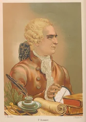Porträt von Jean le Rond D