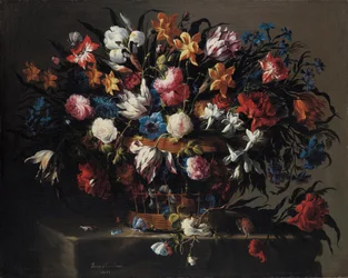 Kleiner Blumenkorb, 1671