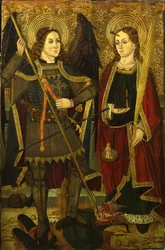 Heilige Michael und Engracia