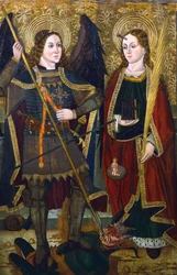 St. Michael und Engracia, ca. 1489-1513