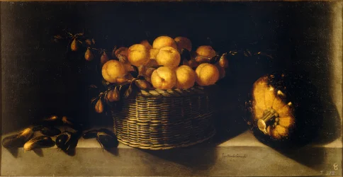 Stillleben mit Obst und Gemüse