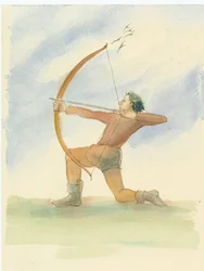 Ein mittelalterlicher Bogenschütze, 2004