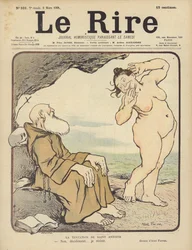 Die Versuchung des heiligen Antonius, Illustration für Le Rire