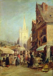 Markt in Hennebont