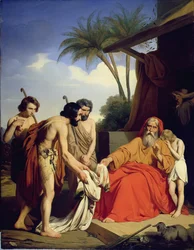 Josephs Mantel wird Jakob zurückgebracht, 1841