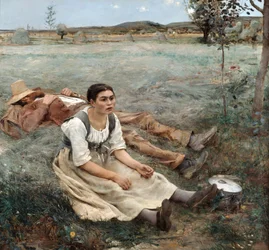 Die Heumacher, 1880