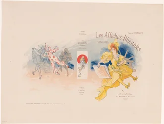 Umschlag für Les Affiches Illustrées von Ernest Maindron