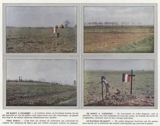 Von Barcy nach Chambry, von Barcy nach Vareddes, Richtung Barcy, das Plateau von Barcy