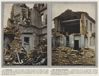 La Princerie, Ein zerstörtes Haus