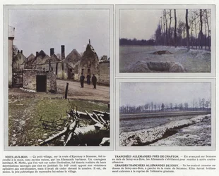 Soisy-aux-Bois, Deutsche Schützengräben bei Chapton, Große Deutsche Schützengräben von Soisy