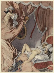 Illustration für die Memoiren von Casanova