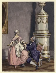 Illustration für die Memoiren von Casanova