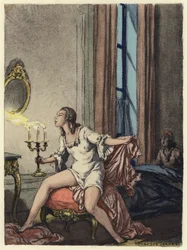 Illustration für die Memoiren von Casanova