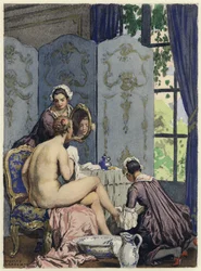 Illustration für die Memoiren von Casanova