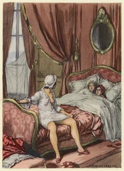 Illustration für die Memoiren von Casanova