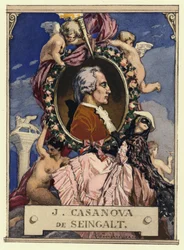 Porträt von Casanova