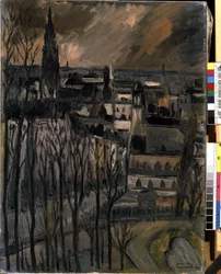 Straße Montagne de la Cour (in Brüssel?)