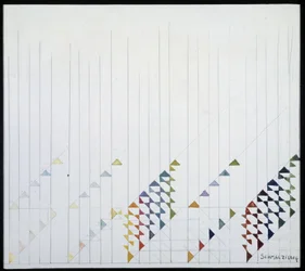 Futuristische Kunst von Jules Schmalzigang, circa 1914