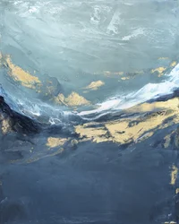 Eine friedliche Meereslandschaft
