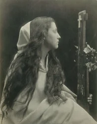 („Dame mit einem Kruzifix“) Mary Ann Hillier