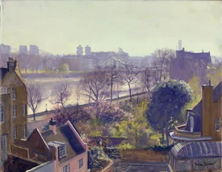 Chelsea Embankment vom Physic Garden