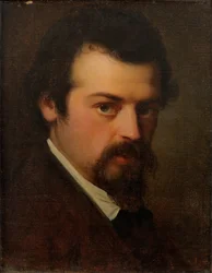 Porträt des Künstlers Aleksander Hagen