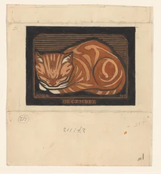 Liegende Zyperkatze