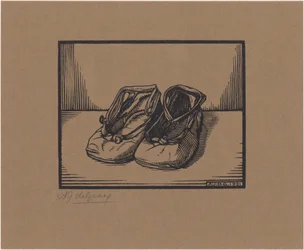 Ein Paar Schuhe