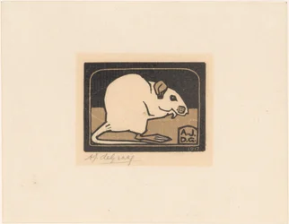 Sitzende Maus