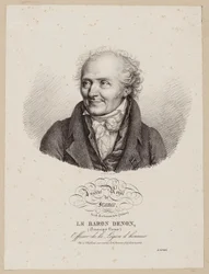 Königliches Institut von Frankreich / Akademie der Schönen Künste (Malerei) / Baron Denon / (Dominique Vivant) / Offizier der Ehrenlegion