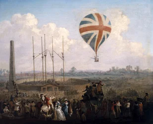 Herr Lunardis neuer Ballon, 29. Juni 1785