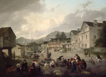Der Marktplatz in Ambleside