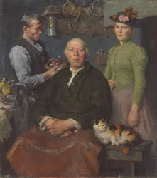 Die Schmiede, ca. 1910