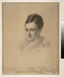 Porträt von Mrs. Potter Palmer (Bertha Palmer), 1874