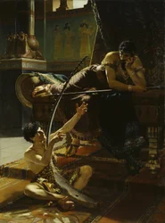 David und Saul, 1885