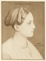 Bildnis der Vittoria Caldoni