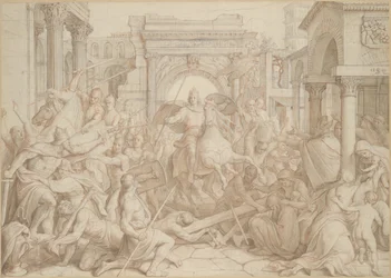 Der Einzug Karls des Großen in Pavia