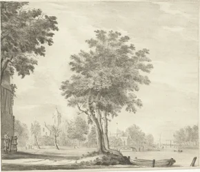 Ansicht eines Dorfes