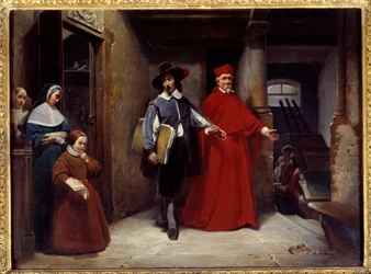 Der Kardinal holt den Maler Jose de Ribera genannt il Spagnoletto (1591-1652) in Neapel ab