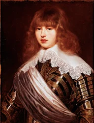 Porträt von Prinz Valdemar Christian von Dänemark