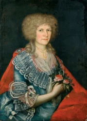 Faworski - Porträt von Teresa z Krosnowskich Garbowska 1789