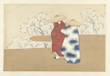 Frühling, 1909 (Holzschnitt)