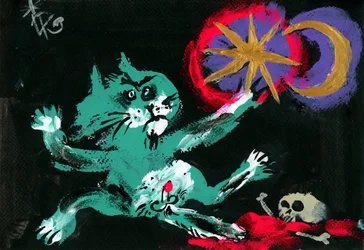 Hexenkatze, himmlischer Zauber