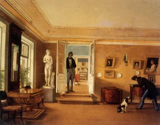 Russisches Interieur