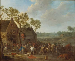 Farmraub, ca. 1710.
